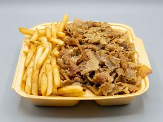 38. Plato grande solo carne y patata o arroz