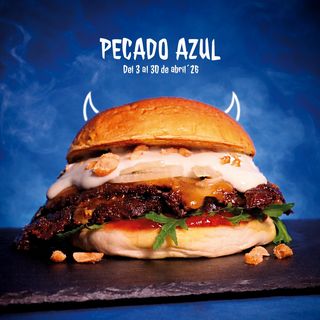 Pecado Azul- ¡Burger de Abril!