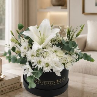 White Garden Box