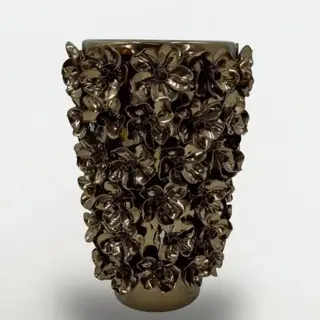 Jarrón Obsidian Bloom