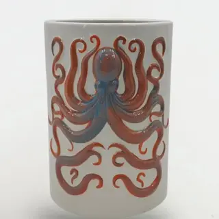 Jarrón Octavia Coral