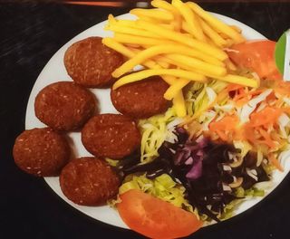 Plato de Falafel