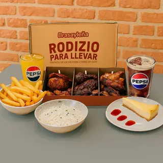Brasalover  Dulce Combo (Para 2 personas)