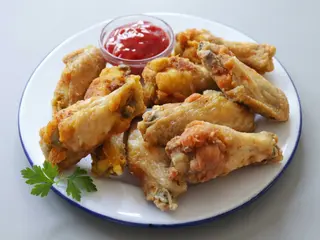 Alitas fritas