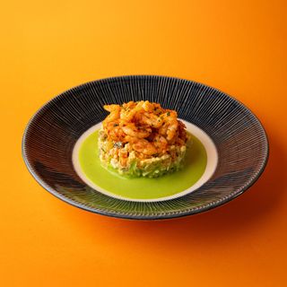 OLIVIER SALAD WITH PRAWNS