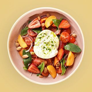 Whole Burrata Salad