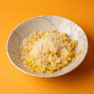 Pasta With Butter And Parmesan Cheese