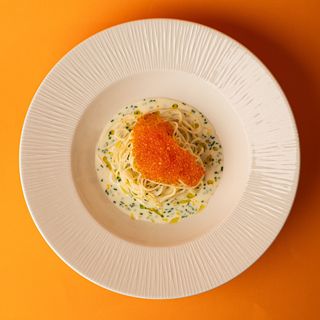 SPAGHETTI  WITH CAVIAR