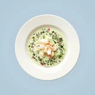 OKROSHKA WITH SHRIMPS