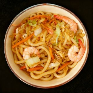 虾乌冬 Udon Con Gamba Y Verdura