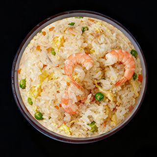 虾炒饭 Arroz Con Gamba Y Verdura