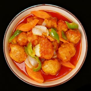 咕咾鸡 Pollo Agridulce