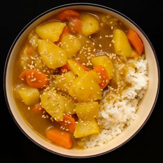 素咖喱饭 Curry Rice Vegan