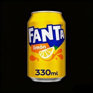Fanta Limón lata 330ml.