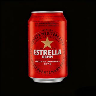 Estrella Damm Cerveza Lata 33cl