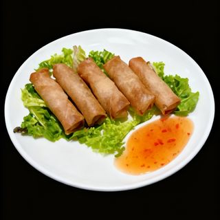 素春卷 Rollito de verdura （5 Pzs.）