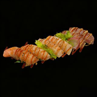 Combo nigiri flameado （6 pzs.）