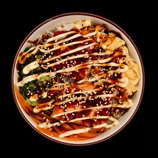 三文鱼饭 sake don