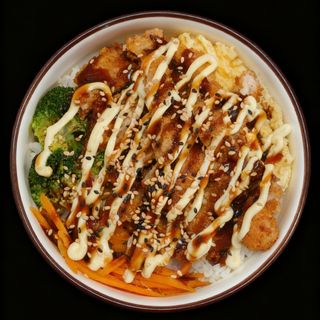 炸鸡排饭 Katsu Don