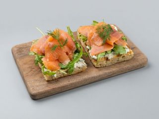 Focaccia Smoked Salmon