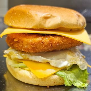Hamburguesa De Pollo Crispy