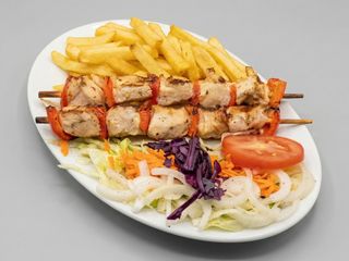 Brochetas de pollo