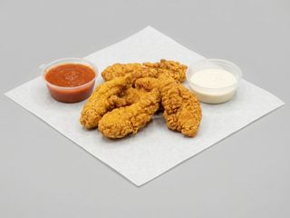 Tiras de Pollo con salsa 6 unidades 