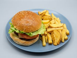 Menú Hamburguesa Clásica