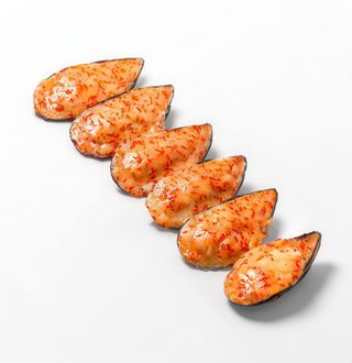 Mejillones Al Horno Con Tapa De Queso