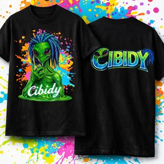 Camiseta Negra "Marciano"