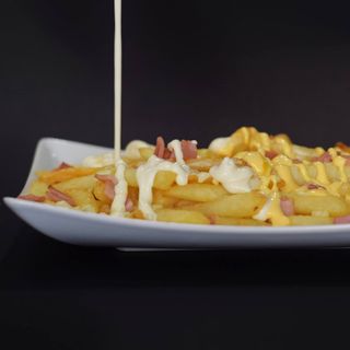 Patatas Depaso + Queso roquefort