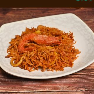 FIDEUÀ DE PESCADO (300 gr aprox )