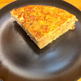 Tortilla de patatata y cebolla