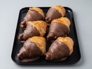Croissant de chocolate 