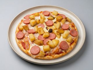 Salchichas Y Papas Grande 