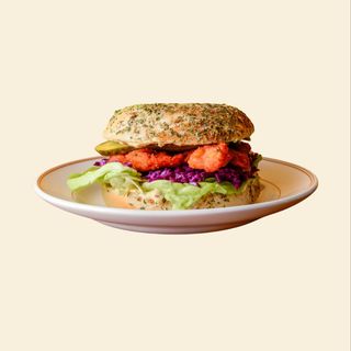 The Chicken Schnitzel Bagel