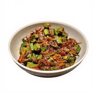 Plato De Bhindi Masala
