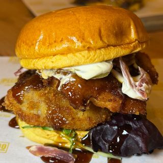 POLLO TERIYAKI + PATATAS FRITAS