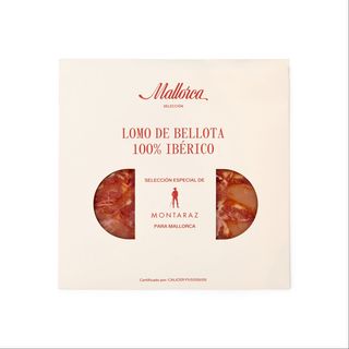 Sobre De Lomo Ibérico De Bellota Loncheado