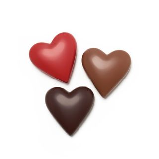 Corazón de chocolate