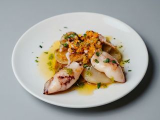 Txipirones A La Plancha