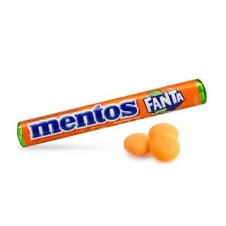 Caramelos Mentos stick Fanta naranja