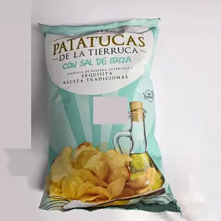 Patatucas de la tierruca con sal de Ibiza
