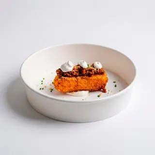 Crocché de patata con ragú