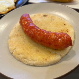 Arepas Con Chorizo