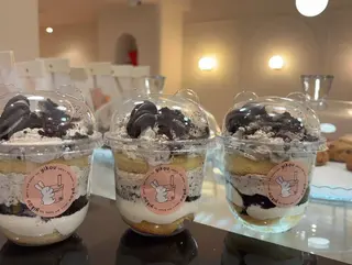 pastel de vasito de oreo