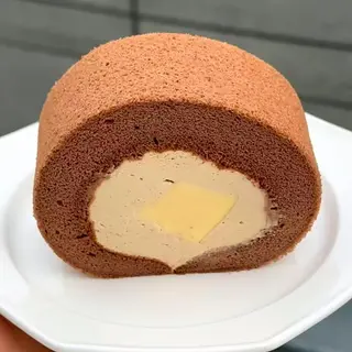 roll cake de brulee
