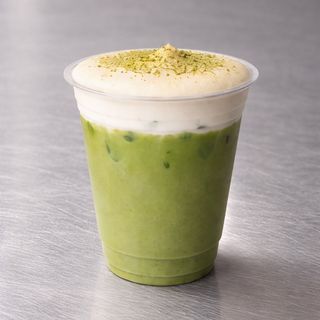 Iced Banana Pudding Matcha