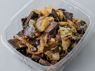 1/2 Higados de pollo en salsa