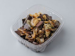 1/2 Sangre frita encebollá